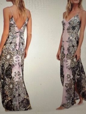 Free people Intimately Wildflower Maxi Slip Dress
